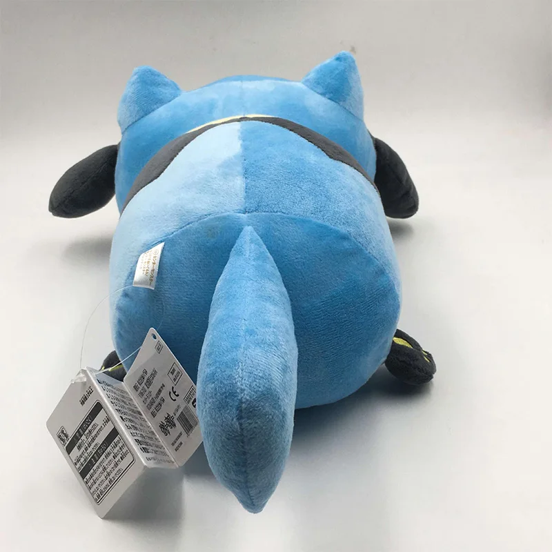Takara Tomy Pokemon Doll Soft Japan Anime Lucario Crouching Stuffed Peluche Plush Baby Toys Christmas Gift for Children