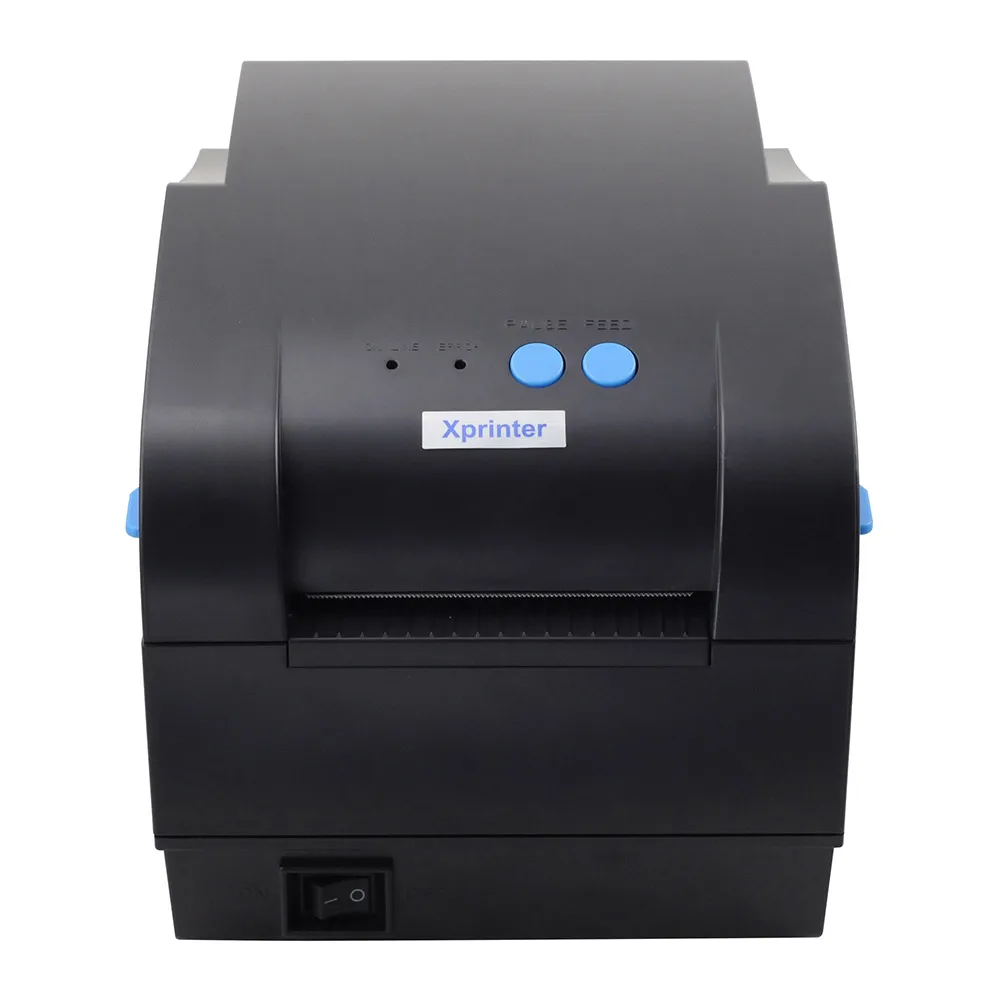 

High quality USB port 127mm/s 20mm~80mm thermal label printer Thermal sticker printer Barcode printer for mink tea shop