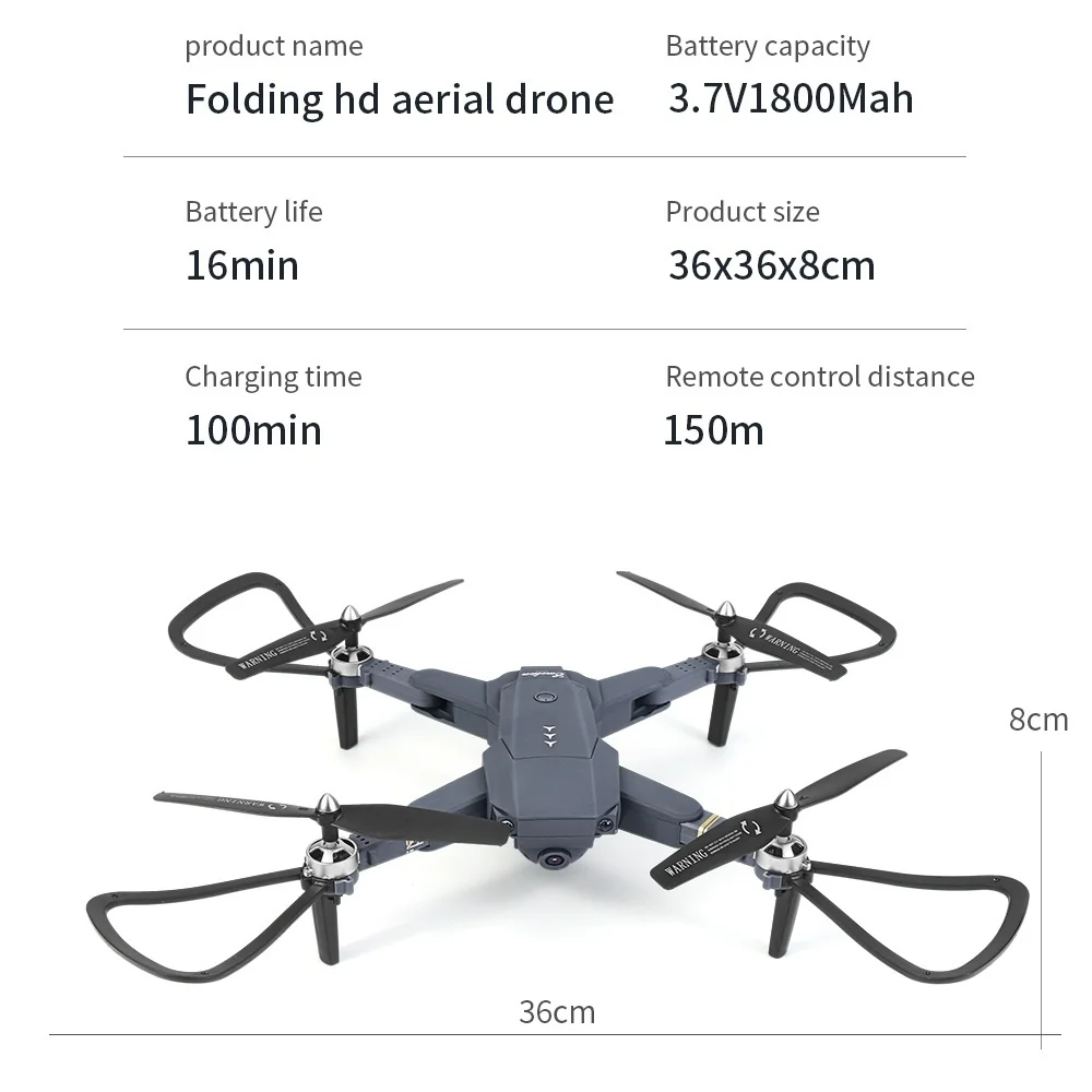XT 1 WiFi FPV Профессиональный радиоуправляемый Дрон 1080P 720P HD камера широкоугольная