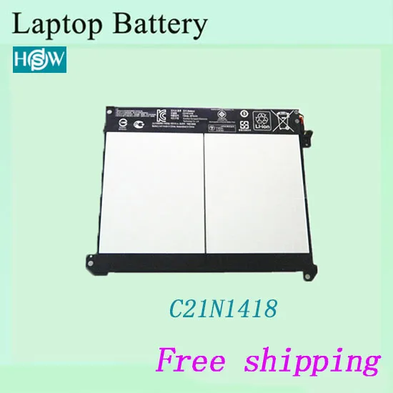 High quality laptop battery For ASUS Transformer Book T300CHI C21N1418 batteries free shipping