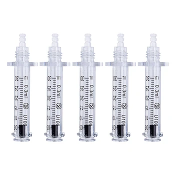 

50pcs 0.3ml Disposable Sterile Ampoule Head For Hyaluron Pen Hyaluronic Acid Gun Anti-wrinkle Lip Filler Lifting Atomizer
