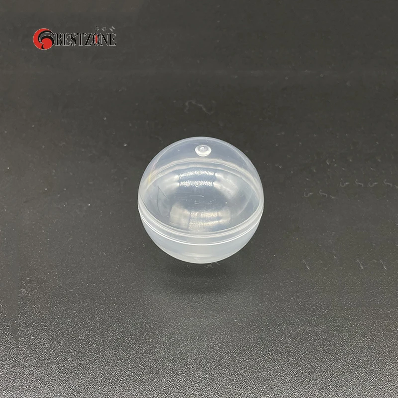20/50/100Pcs Diameter 50mm Plastic All PP Toy Capsules Surprise Ball Transparent Container Box Kid Easy Open For Vending Machine 6
