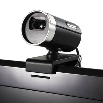 

Webcam Camera with Microphone Night Vision Manual Focus 360 Degree Adjustable for Computer PC Laptop Desktop