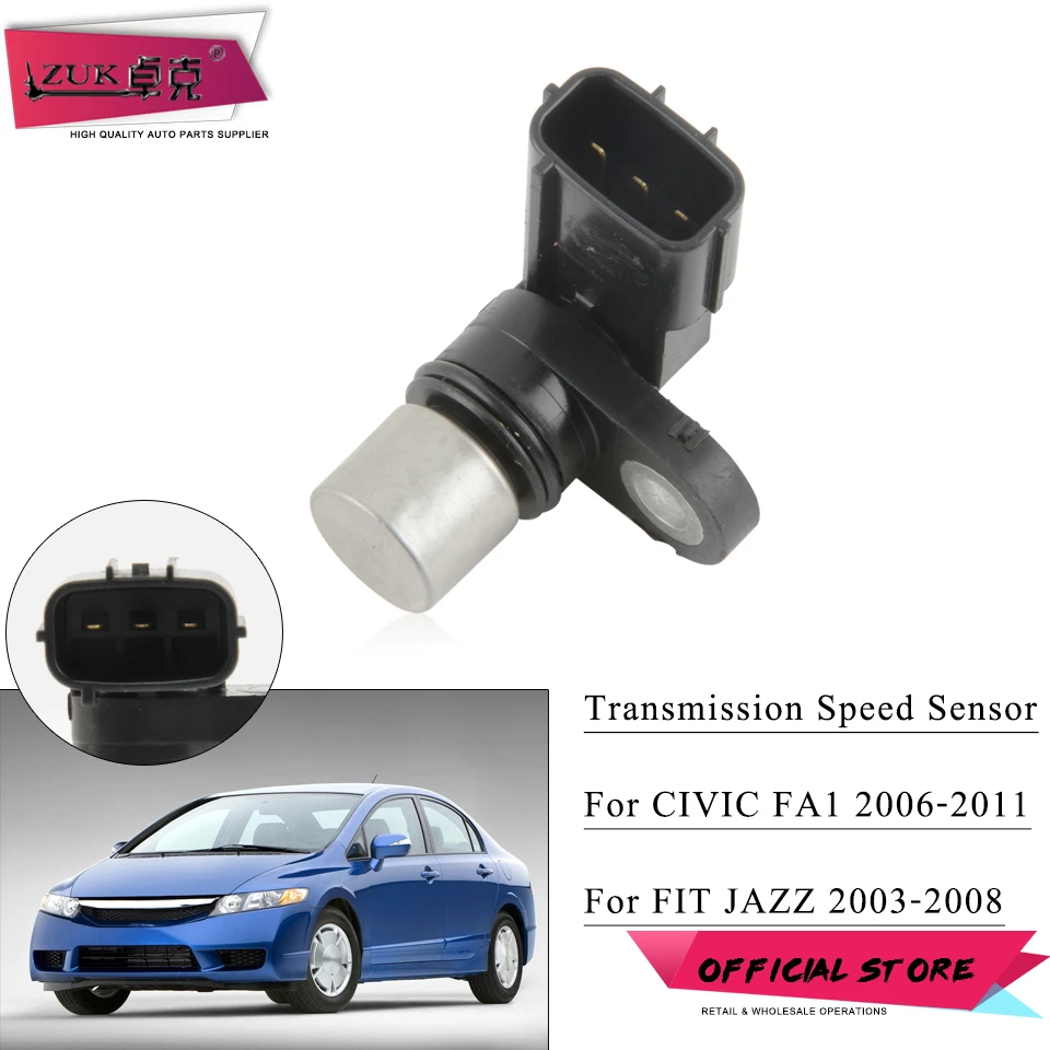 Zuk Berkualitas Tinggi Kecepatan Output Sensor Untuk Honda Fit Jazz Cvt 2003 2008 Untuk Civic Mt Fa1 2006 2011 28810 Pwr 013|Kecepatan Sensor| - Aliexpress