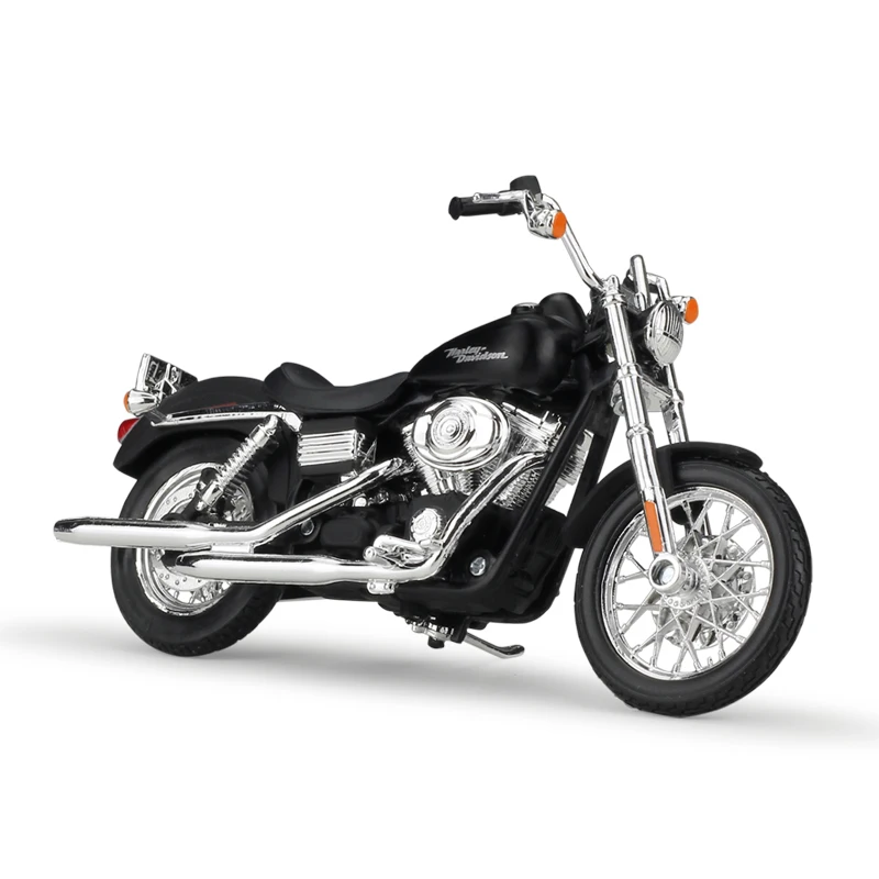 Maisto 1/18 1:18 Scale 2006 Dyna Street Bob Motorcycle Motorbike Diecast Display Alloy Collectible Models Children Boys Kid Toys