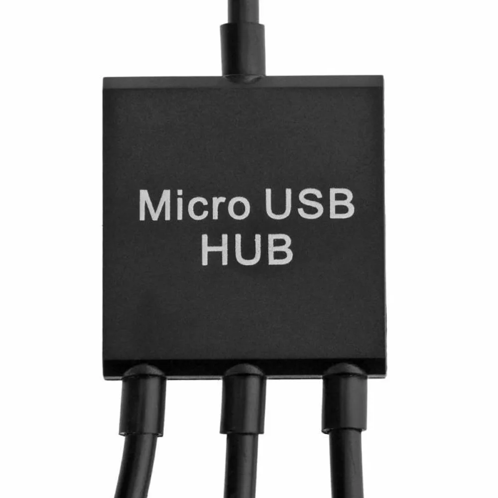 Micro USB концентратор 3 в 1 USB OTG кабель адаптер Micro USB концентратор USB OTG адаптер для смартфона переносной кабельный хаб адаптер, преобразователь, удлинитель