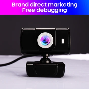 

2020 Desktop Computer Camera With Microphone USB Notebook Webcam For Teaching Live Conference 30fps USB2.0 Camera In Stock