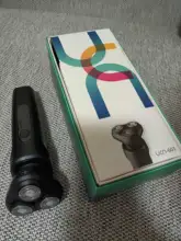 UICINOY maquinilla de afeitar eléctrica de afeitar para hombres IPX7 impermeable lavable desmontable de precisión barba Trimmer pelo hombre afeitadora rotatoria