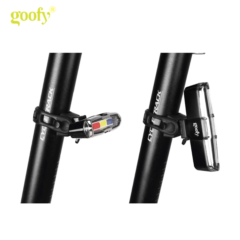 Best 120Lumens USB Rechargeable Front Rear Bicycle Light Lithium Battery LED Bike Taillight Cycling Helmet Light Lamp Mount Bicycle 1