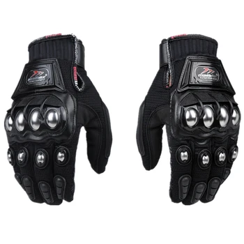

motorcycle gloves with alloy steel protection knight gloves automobile racing gloves winter full finger