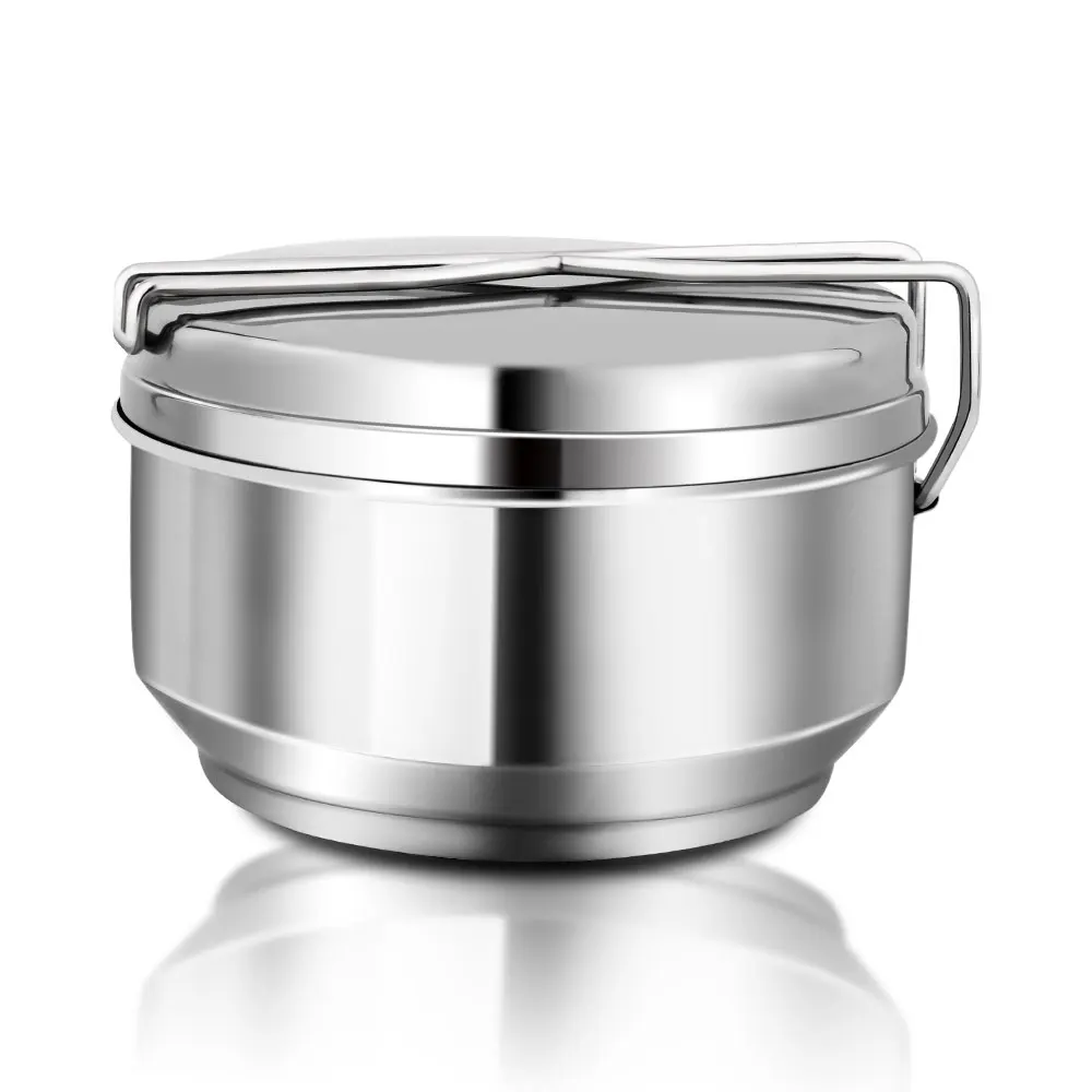 

Travel tableware lunch box high-grade stainless steel 304 student leakproof food container