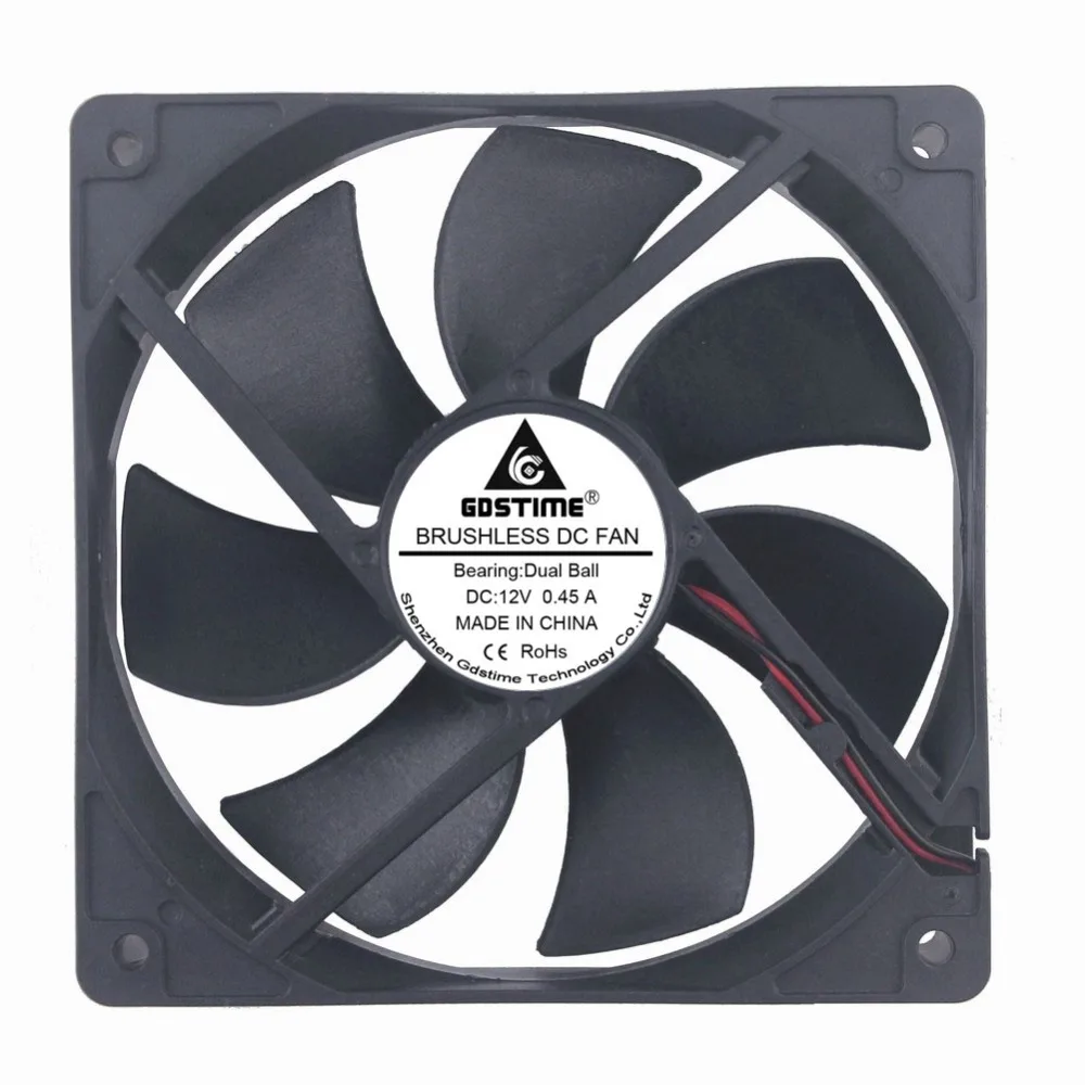 120mm ball 12v fan 1