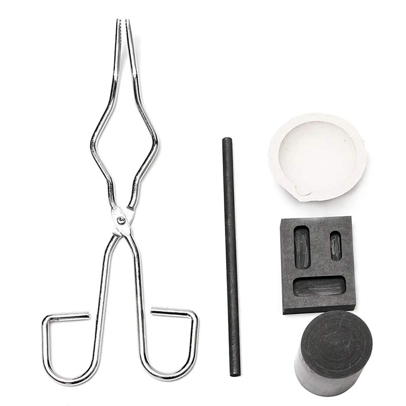 5 шт фонарь набор для переплавки золото и серебро тигель Тонг стержень графит