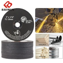 75mm 3 polegadas discos de corte lâmina reforçada dremel corte de aço inoxidável rodas lâmina de serra de metal para ferramentas de rotação moedor de ângulo