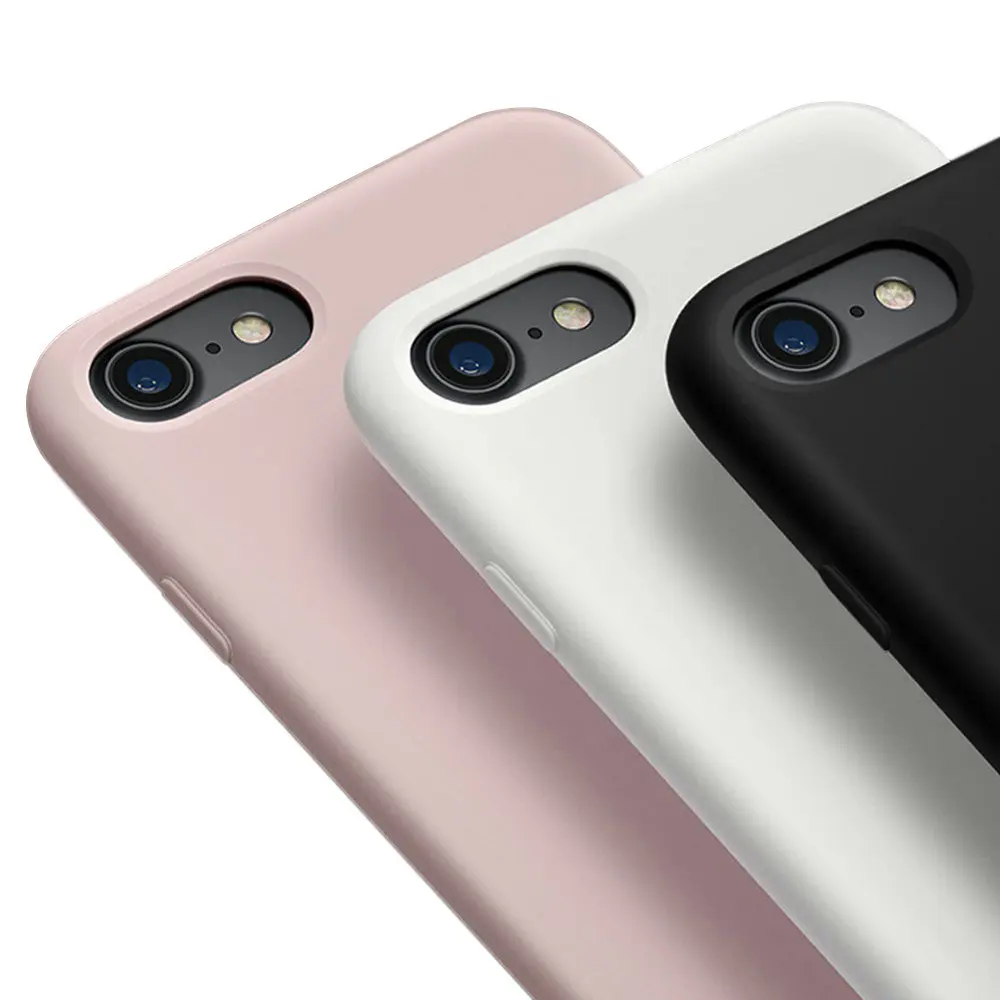 Силиконовый чехол для Apple iPhone 7 8 6 6S Plus чехол для телефона для iPhone X Xs 11 Pro Max XR 5S SE чехол с коробкой