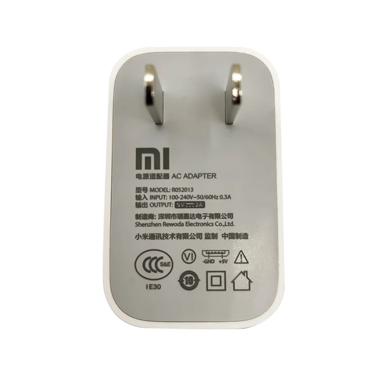 Зарядное устройство Xiaomi с кабелем 2 в 1 зарядное 5 В 2A Micro USB кабель для MI 3 2S Redmi 4A 4X Note