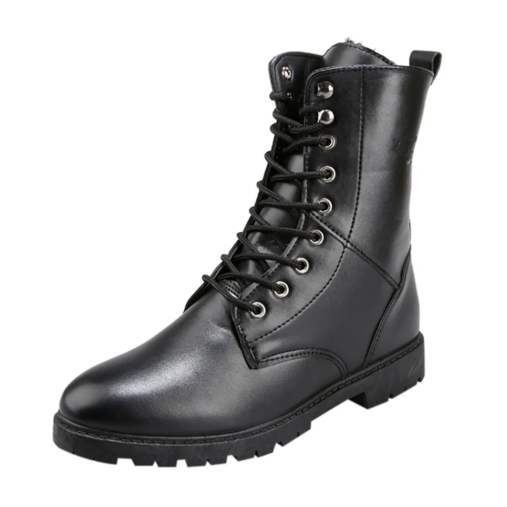 Осенние уличные армейские ботинки мужские военные тактические сапоги спецназа модные уличные высокие кожаные ботинки Стильные Классические ботинки