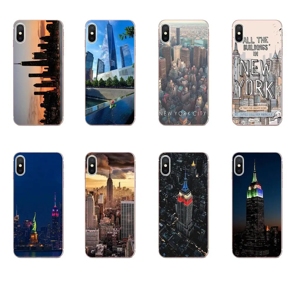 Для Galaxy Note 10 A10E A10S A20S A30S A40S A50S A6S A70S A730 A8S M10S M30S Lite Plus TPU телефон с принтом Нью-Йорк |