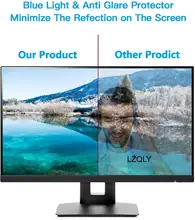 For LG 32 inches Full HD LED Smart TV (32LH604T) TV Anti-Glare Anti Blue Light Screen Protector film TV accessories