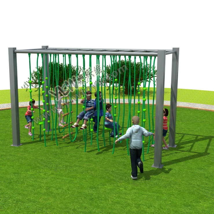 

2020 YLW NEW park outdoor playground facility outside climbing equipment park for children