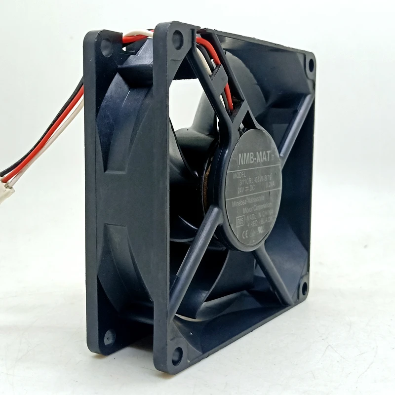 3110RL 05W B79 NMB 8 см двойной шариковый вентилятор 8025 24 В RD сигнализация