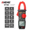 ANENG ST182 Digital Clamp Meter AC Current Multimeter DC/AC Voltage Ammeter Voltages Tester Amp Hz Capacitance NCV Ohm Test ► Photo 2/6