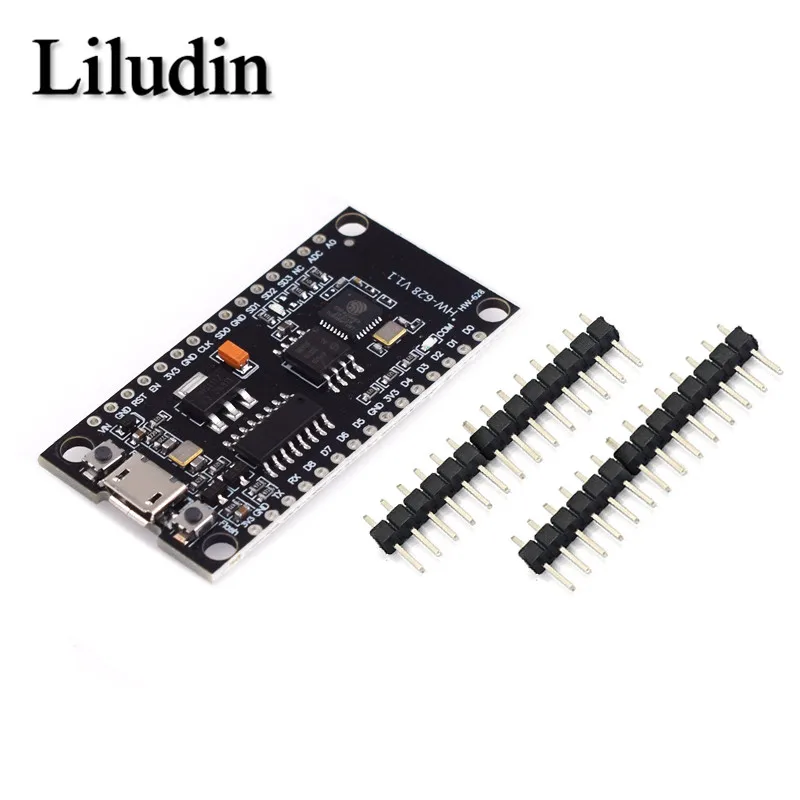 Модуль NodeMCU V3 Lua WIFI интеграция ESP8266 + Дополнительная память 32M Flash USB-серийный CH340G |