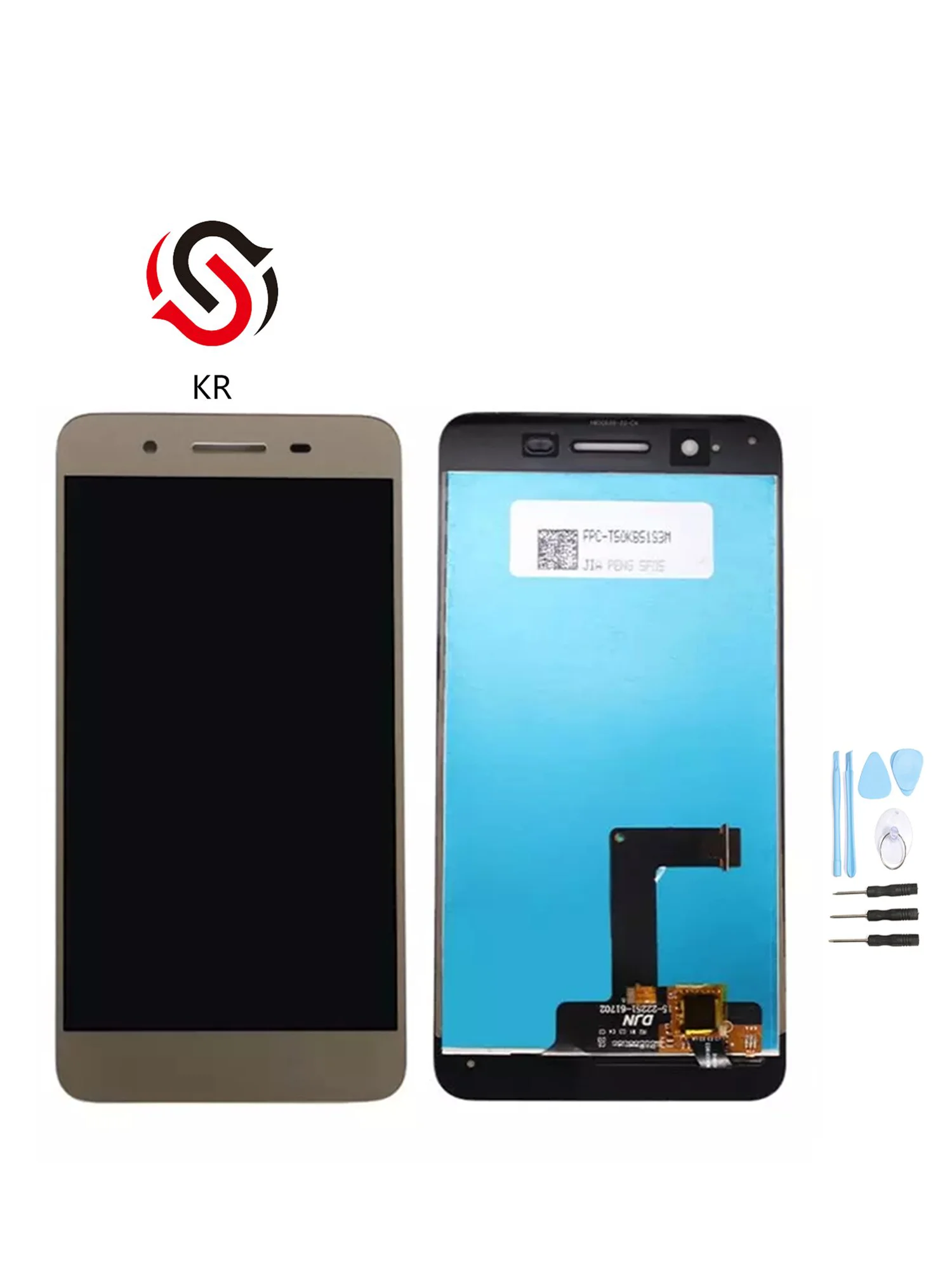 

Huawei GR3 assembly GR3 touch LCD internal and external screen assembly test well +Tools+Free Shipping