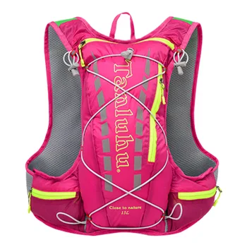 

Male Female Reflective Cycling Water Bag Wear Resistant Large Capacity Running Backpack Waterproof Adjustable Strap Nylon
