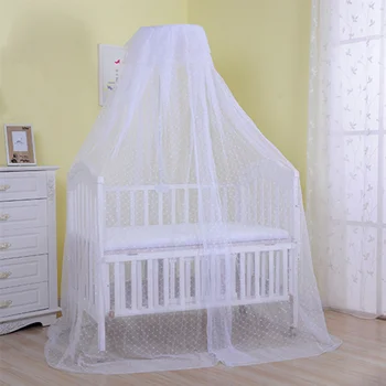 

Mosquito Net Baby Netting Canopy Infant Insect Mosquito Net for Crib Bed Canopy Mosquito Netting Crib Canopy Without Iron Stand
