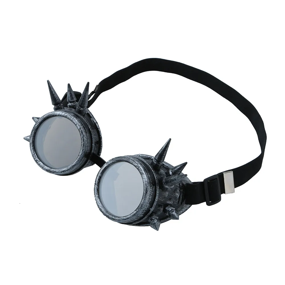 Солнцезащитные очки винтажные защитные очки в стиле стимпанк Сварка кибер панк готика Косплей модные роскошные солнцезащитные очки
