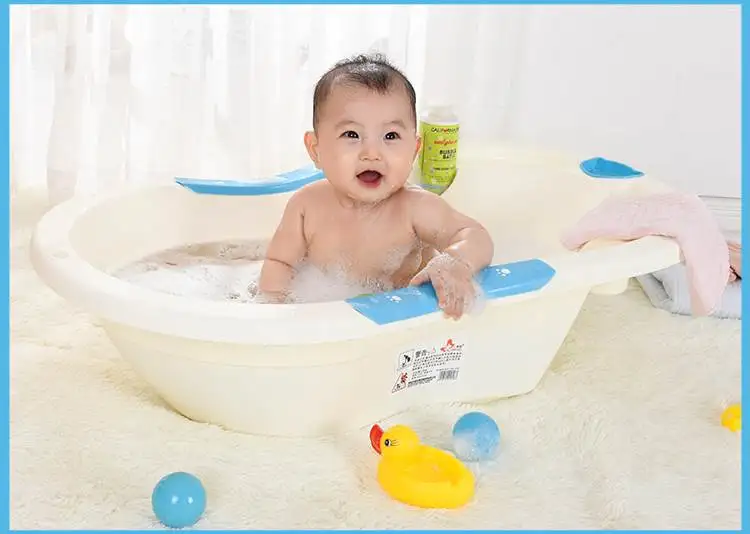 

Bath Shower Disc Infant-Sit Lie Large Size BB Kids Tub 0-1-3-Year-Old Children Bathtub Thick