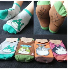 

Totoro Sock Women Socks Miyazaki Hayao Movie Cotton Cartoon Anime Funny Novelty Casual Comfortable Fashion Popular Calcetines