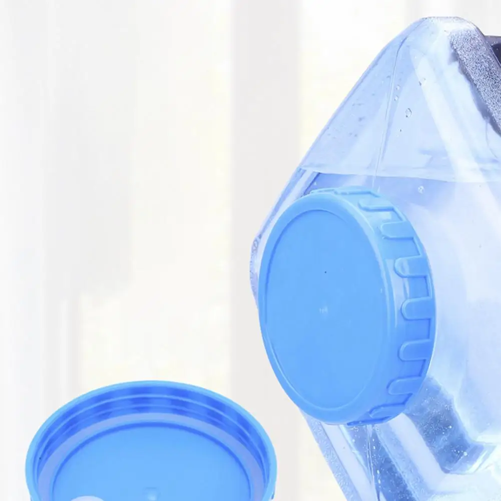 Frasco do Galão de Água com Torneira de Água de Plástico Container na Tampa Grande Capcity Reutilizável Garrafa Jug Container Anti Carro Respingo 5l 13 Cheap Balde p carro