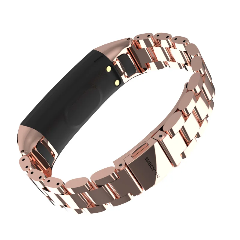 Металлический наручный ремешок для Huawei Honor Band 4 браслет из нержавеющей стали