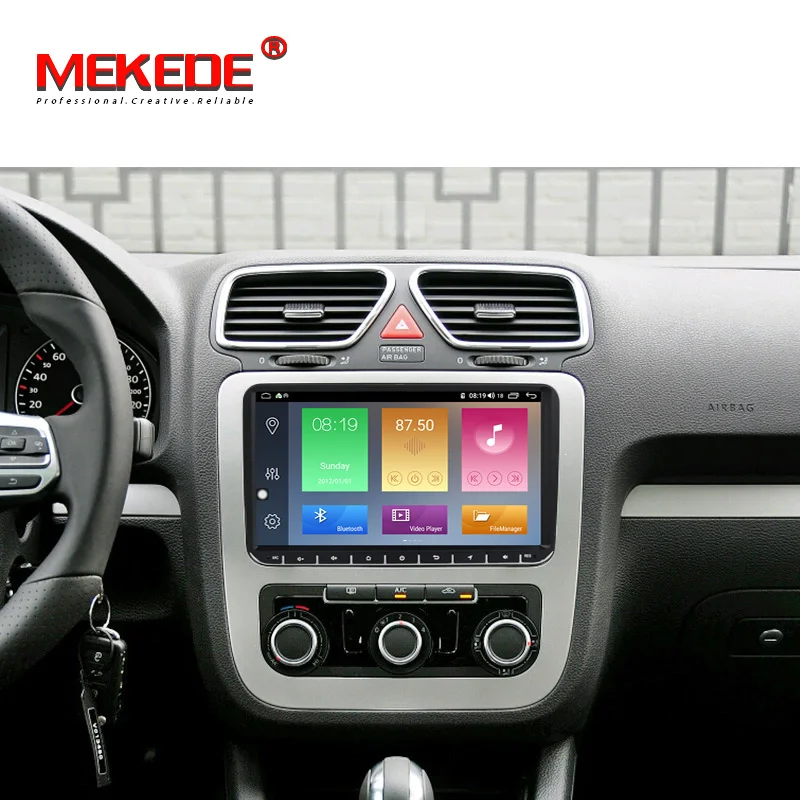 Автомагнитола MEKEDE мультимедийный плеер на Android с GPS Wi Fi FM радио для