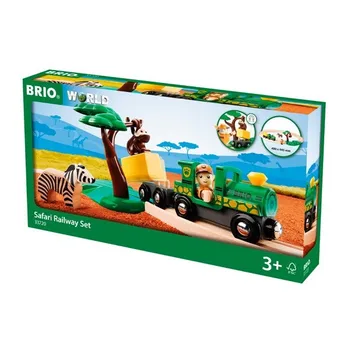 

BRIO Set home circuit train with safari