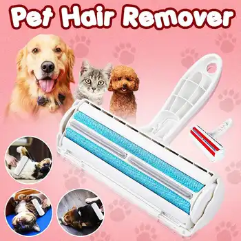 

Pet Hair Remover Cleaning Brush Dog Cat Animals Hair Brush Car Clothing Couch Sofa Carpets Combs Fur Removing Roller Lint Brush