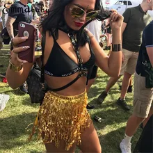 Женские Блестящие Блестки Танец живота бедра кисточкой мини юбки латиноамериканские танцевальный шарф обертывание набедренный пояс шарф Высокая талия короткая юбка 8 цветов