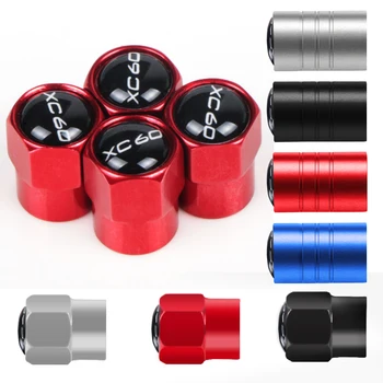 

Car Styling Metal Wheel Stem Covers Tire Valve Caps Decoration for Volvo XC60 V60 S60L S80 XC80 XC90 car accessories