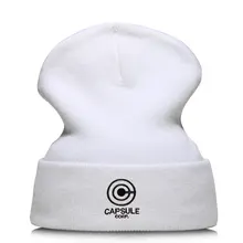 Мяч Дракон аниме song зимние шапки для женщин маленькие мужские вязаные шапки с вышивкой Мужская Осенняя шапка женская шапочка в стиле хип-хоп капот