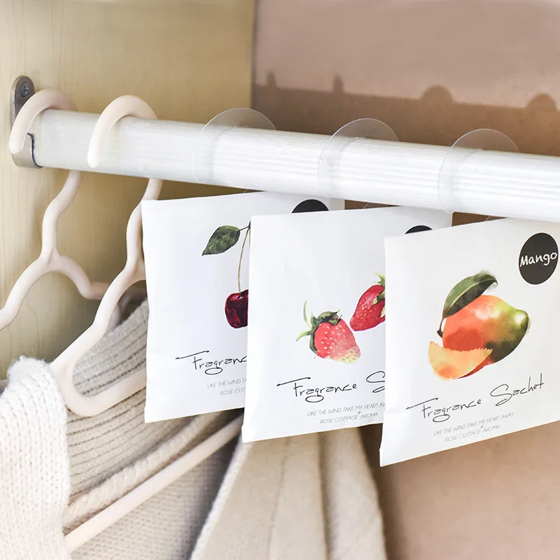 

Fruit Small Sachet Wardrobe Fresh Fruit Scented Paper Sachet Portable Sachet Bedroom Room Car Small Sachet