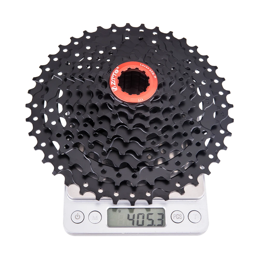 ZTTO MTB 8s 11-40T Cassette Bicycle 1x8 Speed Freewheel Durable Steel Gear K7 for M410 TX800 Mountain Bike Sprocket HG tpye