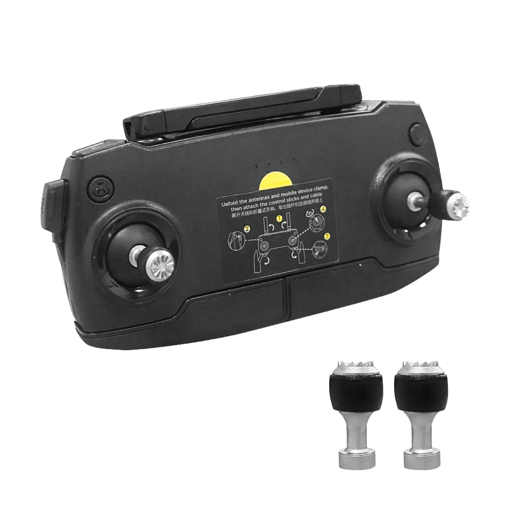 2 шт. контроллер палочки для DJI Mavic mini air Pro зум Дрон пульт дистанционного