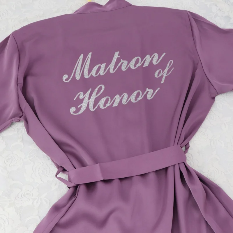 紫色 Matron of Honor
