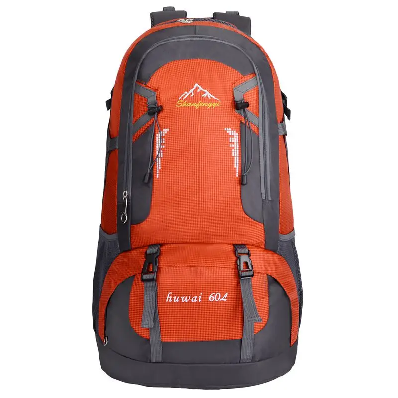 

60L Waterproof Outdoor Backpack Sports Bag for Hiking Travel Mountaineering Rock Climbing Trekking Camping