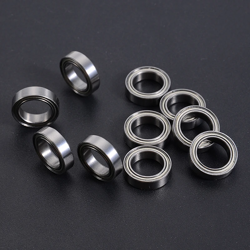 Ball Bearings Metal Shielded Ball Bearings 10Pcs/lots of miniature 6700Zz bearing steel metal shielded ball bearing thin-walled roller 10X15X4 mm