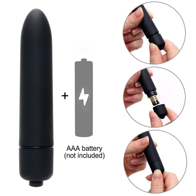 Female Sex Toys 2 Colors 10 Speed Mini Bullet Vibrator For Women Waterproof Clitoris Stimulator Dildo