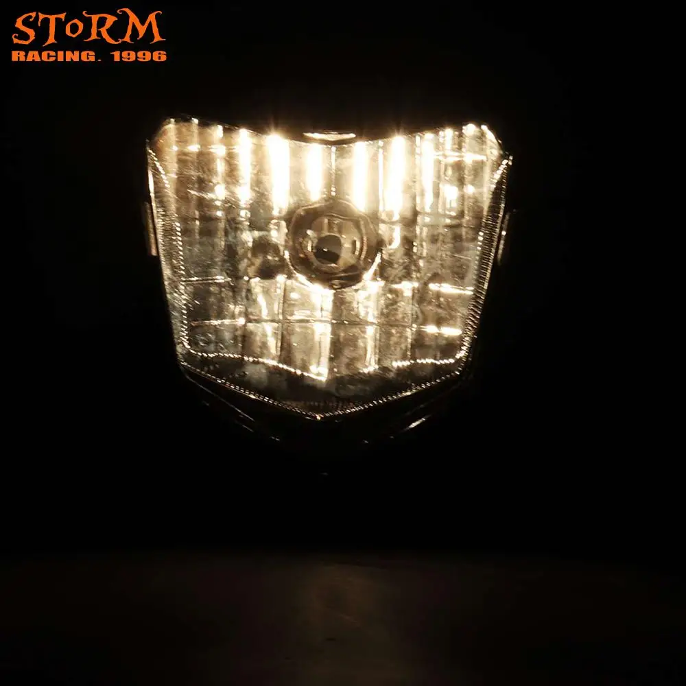 Передняя фара для мотоцикла фары для HONDA CRF250L CRF250LA 2013 мотоцикл LED головной свет лампы