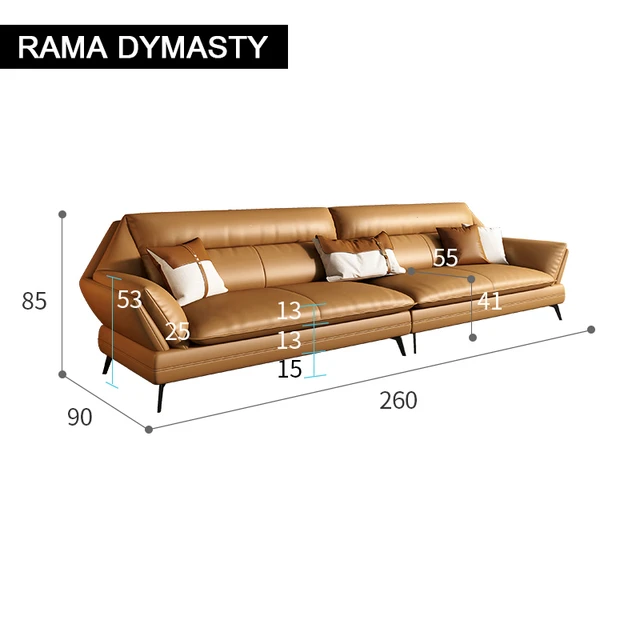 Bạn muốn tìm kiếm một chiếc sofa da vừa sang trọng, vừa đẹp mắt để trang trí phòng khách? Hãy xem hình này để cảm nhận sự thoải mái và tiện nghi mà sofa da đem lại.